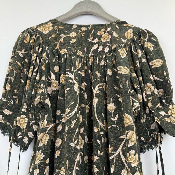 Ulla Johnson Karina Silk Blouse size 16 🗃️ - Picture 9 of 9